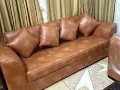 new leather sofa