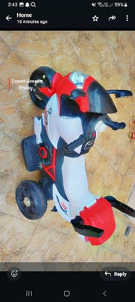 kids mini Electri Bike, All new, genuine,  with battery charger 2