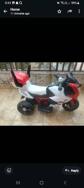 kids mini Electri Bike, All new, genuine,  with battery charger 3