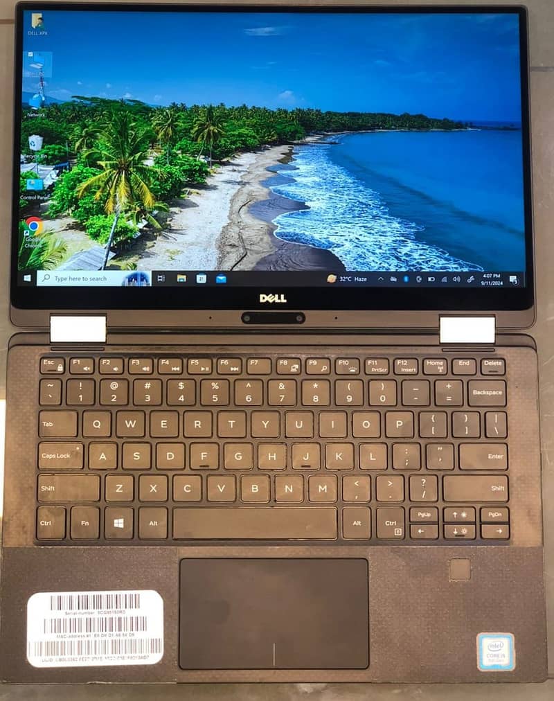 Dell XPS 2-in-1 Touch - Core i5 8th Gen, 8GB RAM, 256GB SSD, 4K 4