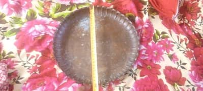 Antique Big Plate ( copper )