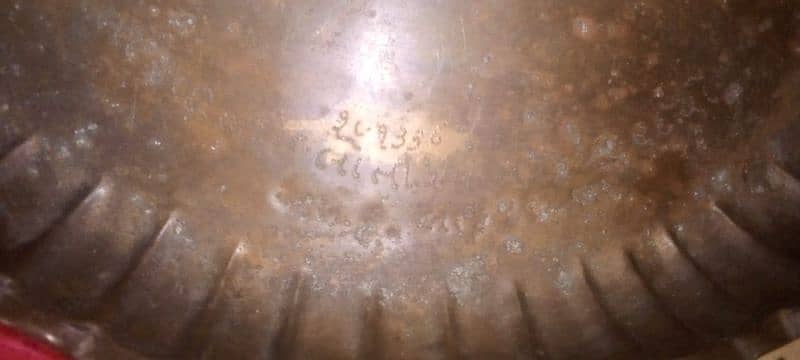 Antique Big Plate ( copper ) 1