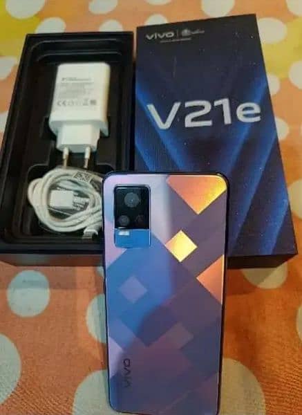 vivo v21e 8gb 128gb fully lush condition 0