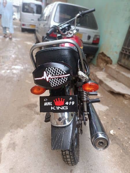 Honda CG 125 2012 Model Red Colour 10/10 5