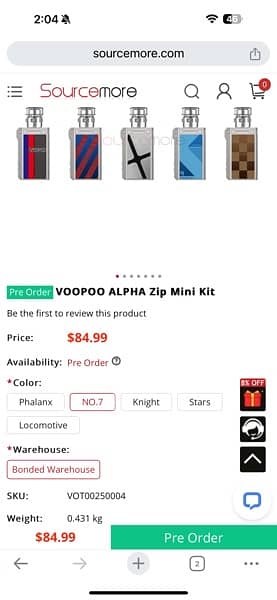 Voopoo Alpha Zip vape 10/10 7