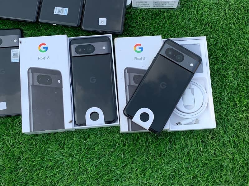 Google pixel 7/7 pro /8/8A/8Pro/6A box pack & used both available 8