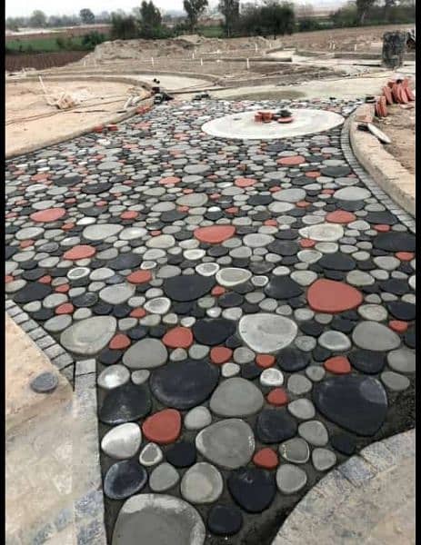 chemical Tuff tiles, kerbstone, pavers, waterchannal 3