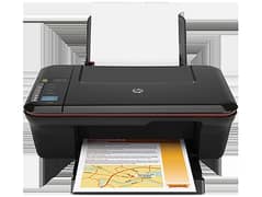 HP deskjet  3050  wifi all in one printer print scan copy color black