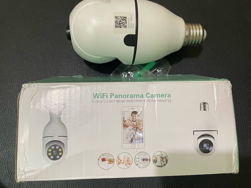 WiFi panorama bulb camera! 3