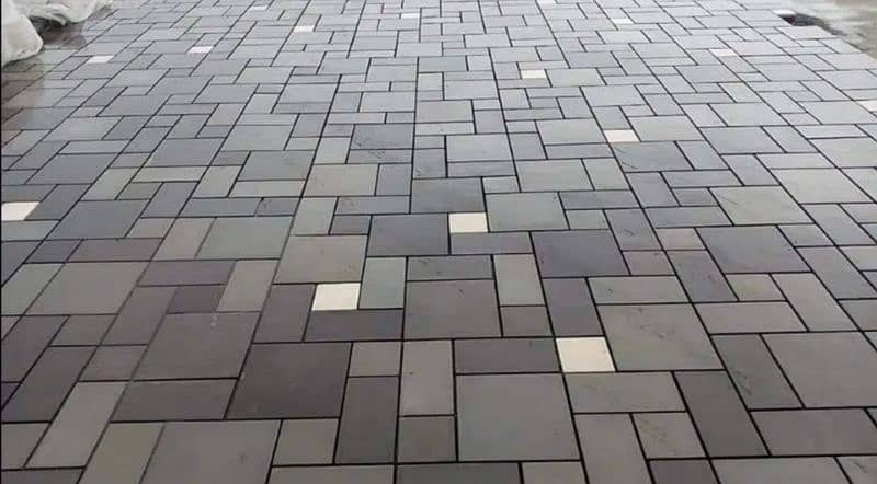 Tuff paver, interlock, kerb/curb stone, chemical Tuff tiles 5