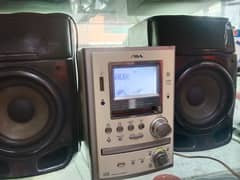 AIWA ORIGNAL AMPLIFIER WITH ORIGNAL SPEAKERS FOR SALE