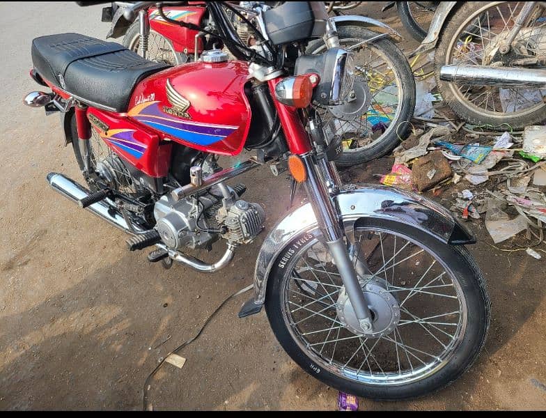 Honda Cd 70 2006 Model Total Genune 7