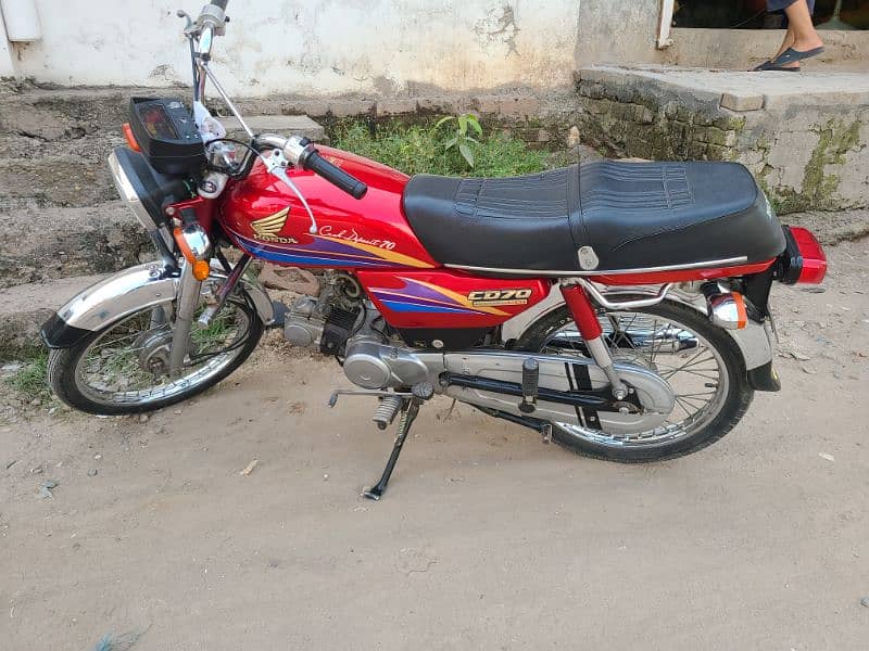 Honda Cd 70 2006 Model Total Genune 8