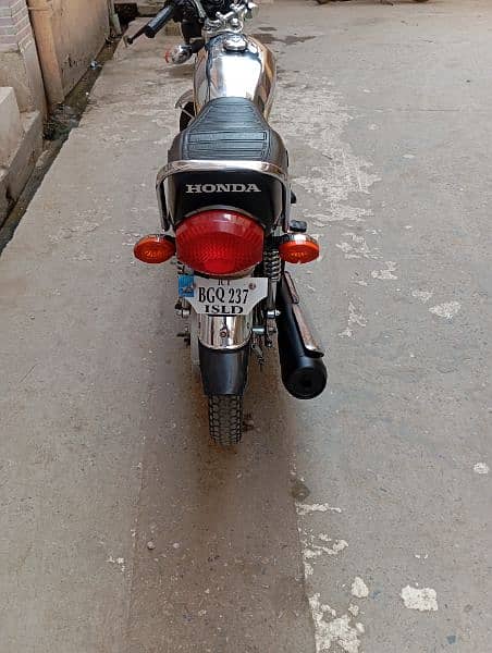 Honda CG-125 Special Edition, self start own name isd reg 4