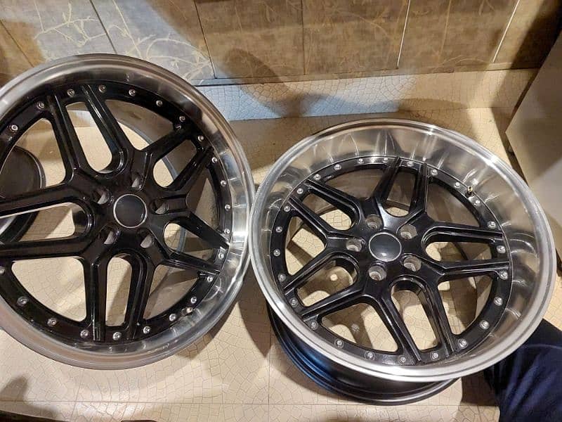 18 inch alloy rims 5 nut 114 pcd 2