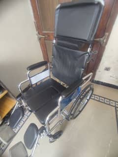 new wheel chair with complete accessories