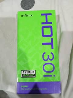 Infinix Hot 30i 16 128 condition 10 b 10 urgent sale 4 months warranty 0