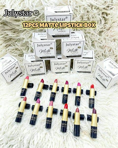 Matte lipstick pack of six 3