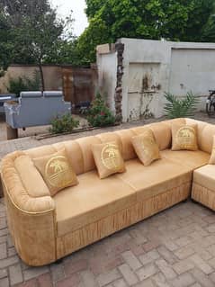 Pak Furniture Corner sofa 7 seater (Turkish seat ) Life time guaranty