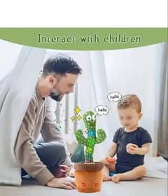 Dancing Cactus Plush Toy For Kids