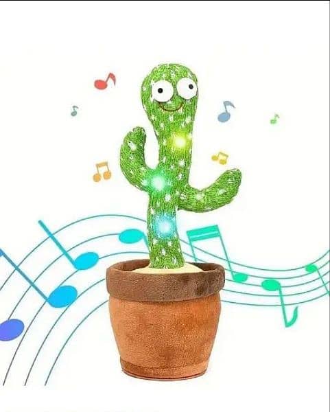 Dancing Cactus Plush Toy For Kids 2