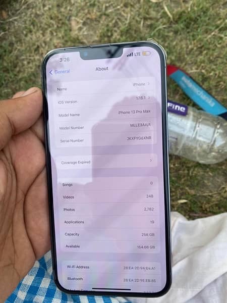 IPHONE 13 pro max factory unlocked 256gb 3