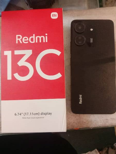 Redmi 13c full box 6/128 7 month warranty 2