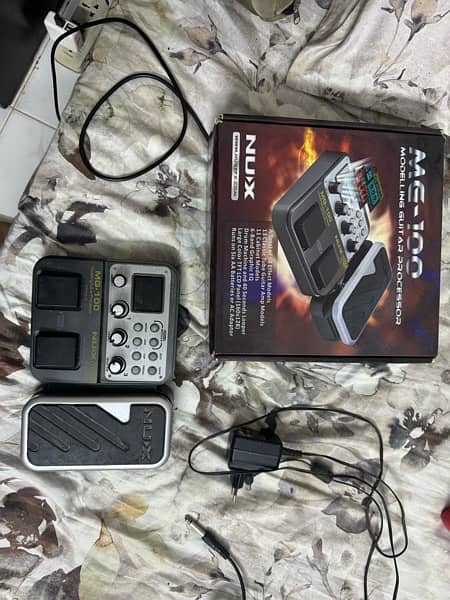 Nux mg 100 guitar processor 0