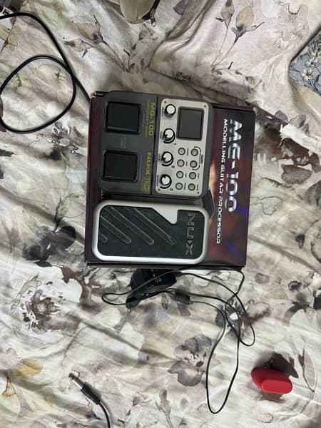 Nux mg 100 guitar processor 1