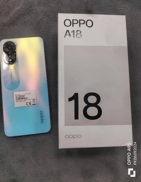 For sale oppo A18 (4/128)        With original charger and box 6