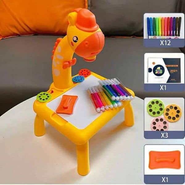 kids learning painting projector(03354200194 WhatsApp plx for order 3