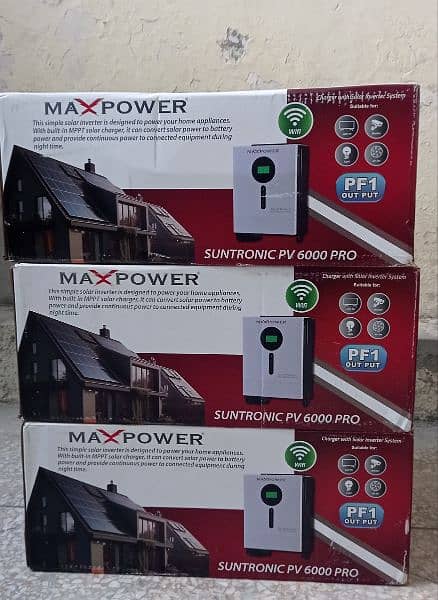 Max Power Solar Inverter PV 6000 6kw 0