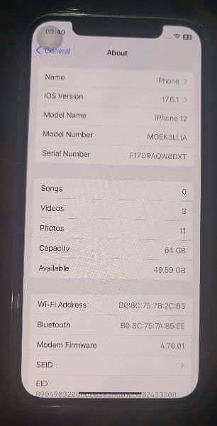 iphone 12 64 gb jv 9