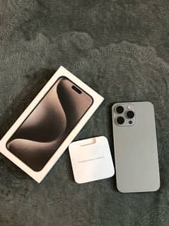 iphone 15 pro max 256GB non PTA ( TRA version (dubai))