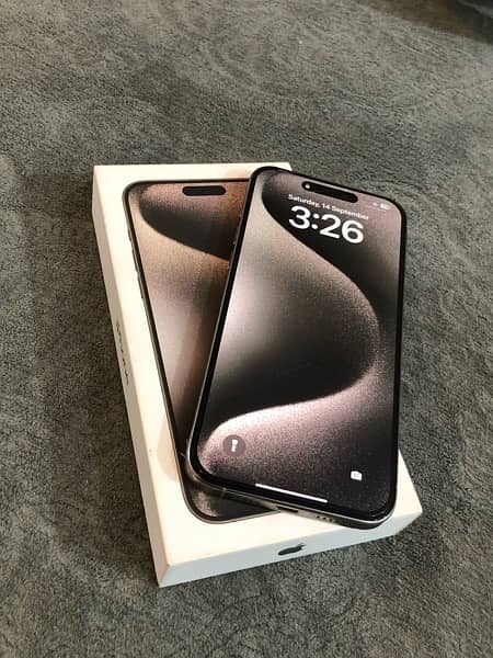 iphone 15 pro max 256GB non PTA ( TRA version (dubai)) 3