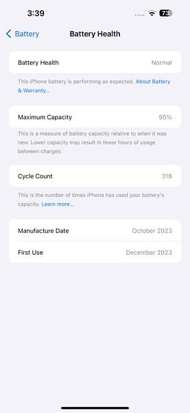 iphone 15 pro max 256GB non PTA ( TRA version (dubai)) 5