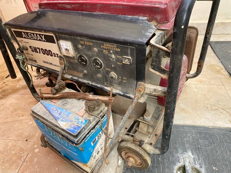 alema  sh7000 generator 5kva used working condition 5