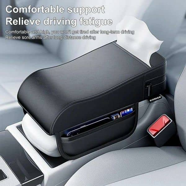 Car Seat Armrest With Storage Box 0