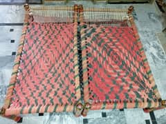 2 Wood charpai for sale 0