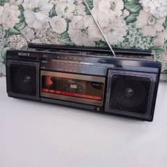 Sony Tape recorder & 3 Band Radio