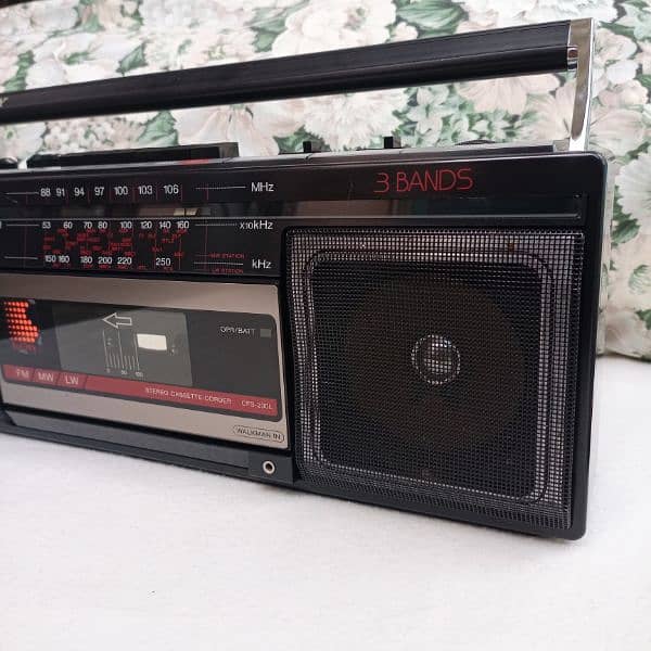 Sony Tape recorder & 3 Band Radio 4