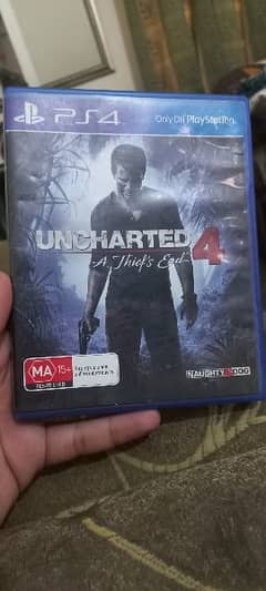 Uncharted 4 Ps4 Excellent Condition