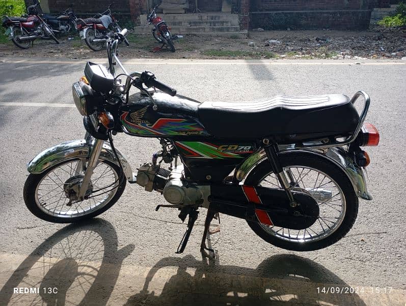 honda cd 70 2021 urgent sale 0