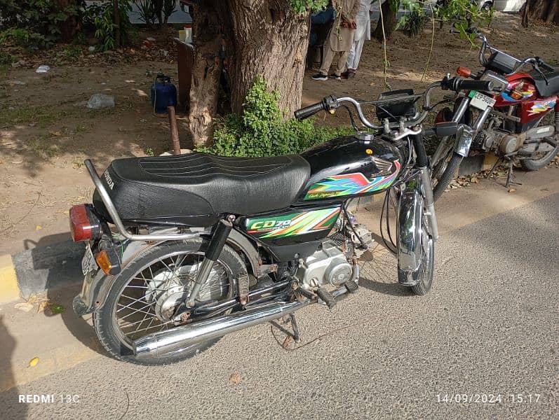 honda cd 70 2021 urgent sale 2