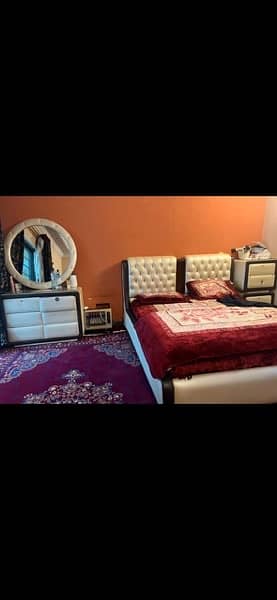 bed set / double bed set / side tables / dressing table / furniture 0