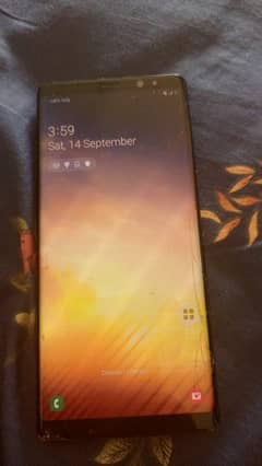 Note 8 Screen Broken For Sale