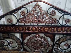 5 seater Full Iron Sofa Set New Condition For Sale