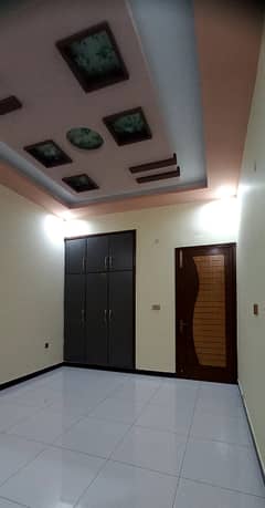 3 Bed D/D 3rd Floor Flat For Rent at Kaneez Fatima Society 16-A Scheme 33 Near Karachi University.