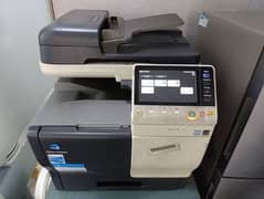 Konica Minolta printer copying and scanning