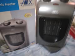 Anex Deluxe Ceramic Heater Model no AG-3036 0